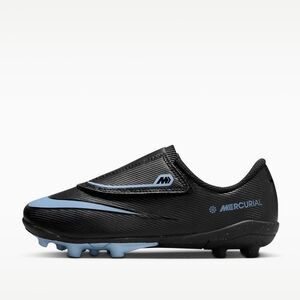 Nike Kids Black and Blue Mercurial Cleats